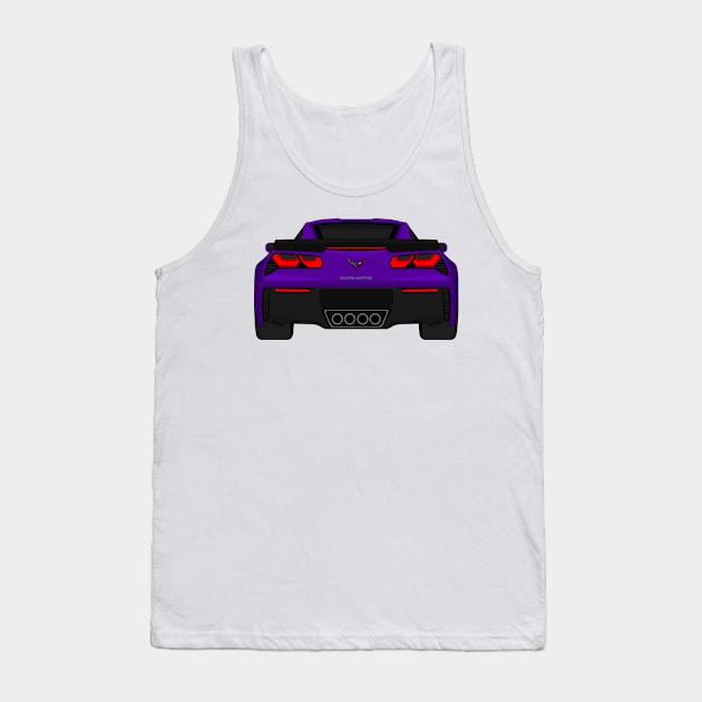 Z06 PURPLE Tank Top by VENZ0LIC